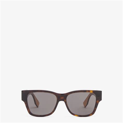 fendi dark havana sunglasses|fendi monogram sunglasses.